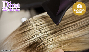 De uma renovada no visual! Escova semi definitiva japonesa com carga de queratina, brushing e finalizantes no Salão Dina Cabeleireira no centro de Criciúma