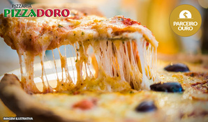 Tudo acaba em Pizza! Rodízio de pizzas forno à lenha com mais de 50 sabores salgadas e doces, buffet livre de lasanhas, massas na Pizzaria Pizzadoro