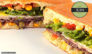 Escolha a melhor opção: X-salada, x-frango, x-calabresa, x-coração, x-burger ou x-bacon na Lanchonete Best XIS no centro de Criciúma válido de segunda a quinta