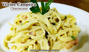 Noite das massas! Sequência de massas e galeto ao primo canto na Churrascaria Vitrine Campeira, válido exclusivamente nas quintas-feiras