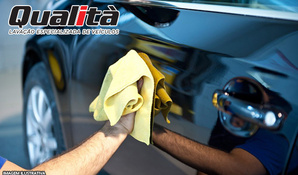 Espelhamento com cera carnaúba com lavação externa e interna na Qualita Estética Automotiva no centro de Criciúma a partir de R$ 219,99 em até 18 vezes no cartão*
