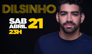 Ingresso pista para o show nacional com Dilsinho na Bem Music Hall, sábado dia 21 de Abril a partir das 23h
