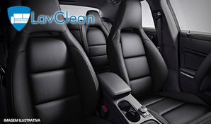 Limpeza de bancos OU completa de interior de veículos na Lavclean com atendimento a domicilio a partir de R$ 119,99 em até 10x no cartão*