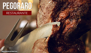 Espeto corrido com buffet livre de comida caseira, saladas e sobremesas no Restaurante Pegoraro, válido aos sábados