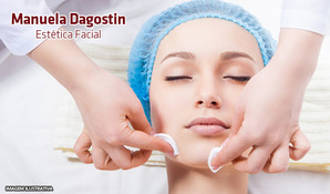 Cuide de seu Rosto! 1 sessão de limpeza de pele com argiloterapia, na Manuela Dagostin Estética Facial, com atendimento a domicílio