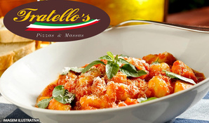 Direto da Itália para sua mesa! Sequência de massas, risotos e carnes com sobremesas na Cantina Fratello´s, válido de quarta a domingo