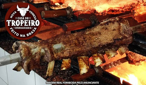 Quinta da Costela! Costela bovina e suína na brasa com acompanhamentos e sobremesa, em Nova Veneza na Casa do Tropeiro