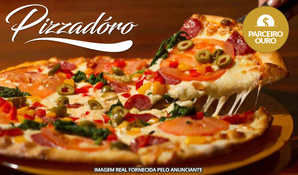 Desde 1996! Rodízio de pizzas forno à lenha, buffet livre de lasanhas, massas, saladas e acompanhamentos na Pizzaria Pizzadoro, em anexo ao Criciúma Shopping com playground