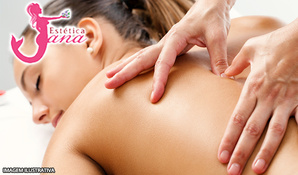 08 sessões de massagem estética completa: Pump up, ventosa, endermologia, canopla tratamento de glúteos, ultrassom, lipoescultura manual, massagem modeladora, esfoliação corporal, massagem turbinada no corpo todo e drenagem linfática localizada