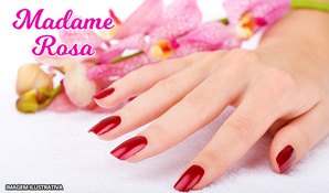 1 manicure na Madame Rosa no centro de Criciúma no Bortoluzzi Center