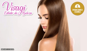 Cabelos lindos, lisos e hidratados! Escova progressiva com vitamina C e escova simples na Visagi Estúdio de Beleza anexo ao Prime Tower Comercial em até 10x no cartão*