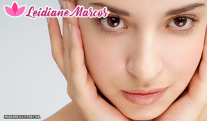 Limpeza de pele profunda com extração de cravos e espinhas, cauterização, hidratação facial e massagem facial, alta frequência e peeling de brasão na Leidi Marcos