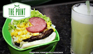 O point de Criciúma! X-Bacon OU X-Salada + Suco natural OU refrigerante lata, no The Point Restaurante e Lanchonete