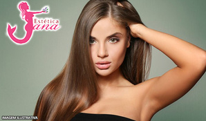 Cabelo impecáveis! Botox capilar Honma Tokyo para Loiras e Morenas na Estética Jana, no Bortoluzzi Center