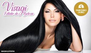 Cabelos lindos, lisos e hidratados! Escova progressiva com vitamina C e escova simples na Visagi Estúdio de Beleza anexo ao Prime Tower Comercial em até 10x no cartão*