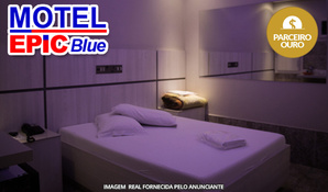 Saia da rotina! Período de 3 horas na suíte onix ou rubi no Motel EPIC Blue com hidromassagem, sauna, cadeira erótica e muitos mais válido de segunda a segunda