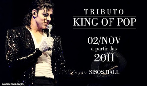 Musical tributo Rei do Pop Michael Jackson com Rodrigo Teaser no Sisos Hall no dia 02 de Novembro o a partir das 20h