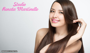 Escova semi definitiva + Manicure e pedicure + Design de Sobrancelhas com henna no Studio Renata Martinello