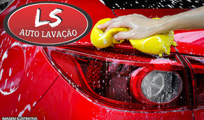 Lavação externa e interna com cera líquida para todos os tipos de carros na LS Lavação a partir de R$ 29,99, válido de segunda a quinta sem fechar ao meio dia