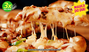 MALUCA DO DIA! FAMÍLIA ROSSO PIZZARIA: rodízio de pizzas com buffet livre de massas, risotos, acompanhamentos, frios, saladas e sobremesas - atendimento TERÇA