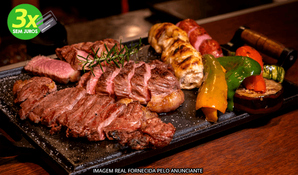AVENIDA CARNES & CIA CRICIÚMA: jantar com carnes nobres de churrasco na parrilla + acompanhamentos, válido para 2 pessoas