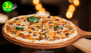 CHURRASCARIA KILOMBO: rodízio de pizzas salgadas e doces + sequência de carnes, com buffet de massas, risotos, saladas e sobremesas, válido de quinta a sábado