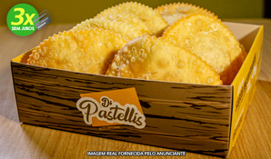 DI PASTELLIS: porção com 6 minis pastéis em anexo ao Criciúma Shopping