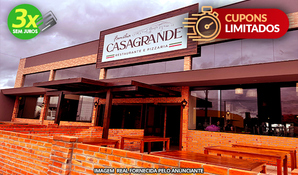 FAMÍLIA CASAGRANDE PIZZARIA OFERTA MALUCA: rodízio de pizzas com buffet livre de massas, risotos, acompanhamentos, frios, saladas e sobremesas - válido de SEGUNDA A QUINTA