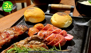 AVENIDA CARNES & CIA RINCÃO: jantar com carnes nobres de churrasco na parrilla + acompanhamentos, válido para 2 pessoas
