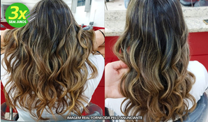 FRANCIELE SOUZA CABELEIREIRA: combo mechas (morena iluminada + tratamento + finalização), válido para todos tamanhos de cabelos