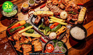 AVENIDA CARNES & CIA CRICIÚMA: sequência livre de carnes nobres assadas na parrilla + acompanhamentos