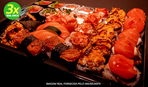 SUSHI BAR OSAKA: combinado de sushi com 30 ou 40 peças