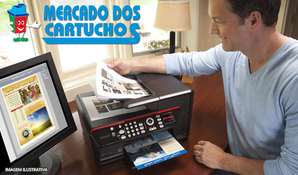 Recarga de cartuchos preta ou colorida no conceituado Mercado dos Cartuchos