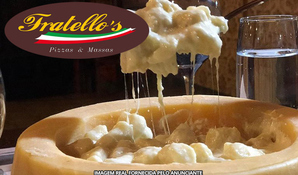 Direto da Itália para sua mesa! Sequência de massas, risotos e carnes com sobremesas na Cantina Fratello´s, válido de quarta a sexta