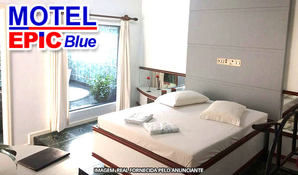 Saia da rotina! Período de 3 horas na suíte onix ou rubi no Motel EPIC Blue com hidromassagem, sauna, cadeira erótica e muitos mais válido de segunda a segunda