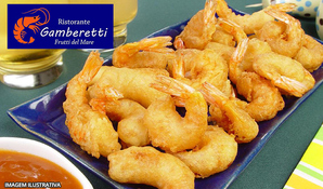Novidade em Nova Veneza! Sequência de frutos do mar no Restaurante Gamberetti, venha aproveitar o melhor da gastronomia