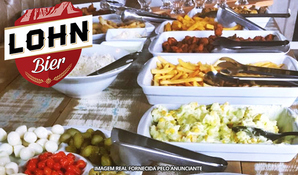 Cervejaria Lohn Bier! Buffet livre para 2 pessoas + bier tour (visitação) + 2 chopes pilsen na Lohn Bier, válido aos domingos