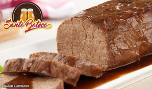 Sequência especial de massas, risotos e grelhados com buffet de saladas e uma variedade de sobremesas na Choperia Santo Boteco, válido de domingo a quinta