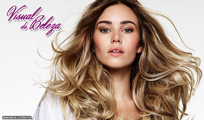 De uma mudada no visual! Escova progressiva com corte e design de sobrancelhas na Visual da Beleza, válido de segunda a sábado