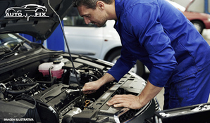 Revisão completa de mais de 60 itens do seu veículo no Centro Automotivo Auto Fix, válido de segunda a sexta