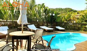 Praia do Rosa/Garopaba/SC: 2 noites para 2 pessoas com café da manhã e criança até 4 anos cortesia na Pousada Aloha Beach House em até 12 vezes no cartão*