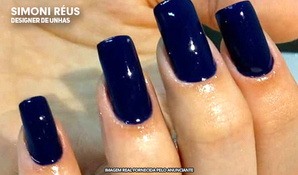 Felicidade é fazer as unhas! Alongamento de unhas em fibra de vidro, cutilagem e esmaltação na Simoni Réus Designer de Unhas, válido de segunda a sábado