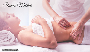 Pacote corporal completo com 8 sessões: endermo, massagem manual modeladora, ventosaterapia, drenagem linfática, pump up na Simone Martins