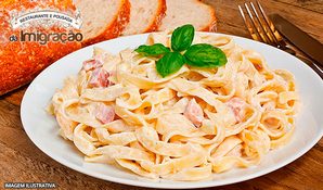 Almoço buffet livre com pratos típicos da culinária Italiana no Restaurante e Pousada da Imigração com visitação a casa antiga com mais de 130 anos, válido aos domingos