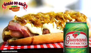 Venha experimentar essa delícia! Dogão + refrigerante (escolha até 4 opções) no Dogão do Galo, válido de segunda a segunda para consumo no local