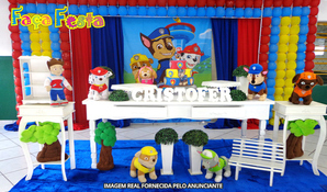 Produtos para sua festa! Aluguel de kit festa na Faça Festa, válido de segunda a sexta
