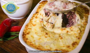 Escondidinho médio de carne de sol para 2 pessoas e acompanhamentos no Restaurante Villa Torres Gastronomia Brasileira, válido para terça, quarta e aos sábados