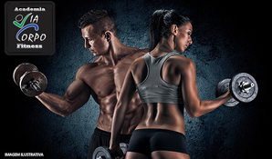 Desculpas não queimam calorias! 1 mês de treino de musculação com horário livre na academia Via Corpo, válido de segunda a sexta