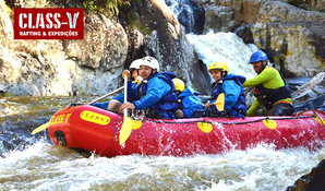 Santo Amaro da Imperatriz/SC: 2 Horas de muita adrenalina e diversão! Rafting no Rio Cubatão com descida de 7km com a Class-V Rafting