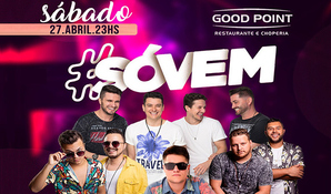 #SóVem na Good Point! Ingresso unissex para curtir Henrique e Fernando, Rodrigo e Kadu, Jeito Louco e Brasil Delas, dia 27 de Abril no sábado na Good Point Choperia